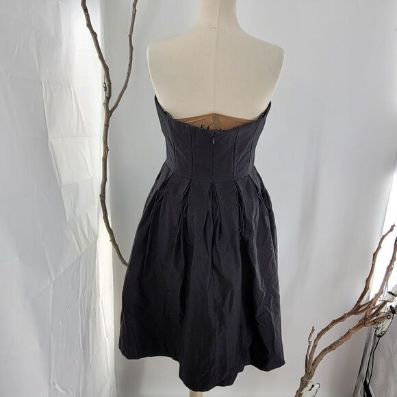 Calvin Klein pleated strapless corset fit and flare dress - Picture 7 of 10